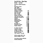 Blue Razz Eclair by Fruit of Life