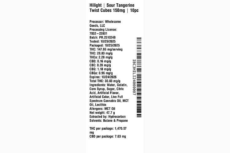 Sour Tangerine Twist by Hilight