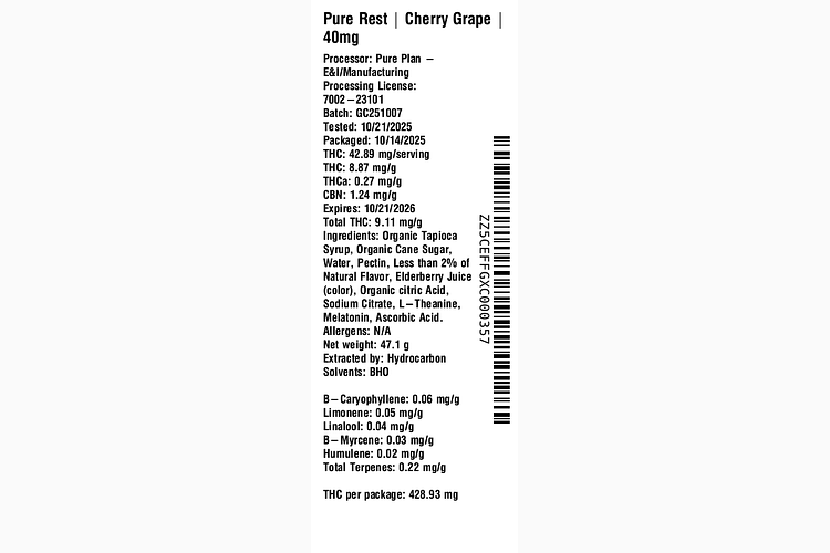 Cherry Grape by Pure Plan