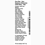 Sour Raspberry Watermelon by Pure Plan