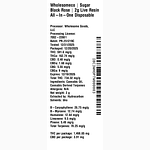 Sugar Black Rose by WholesomeCo