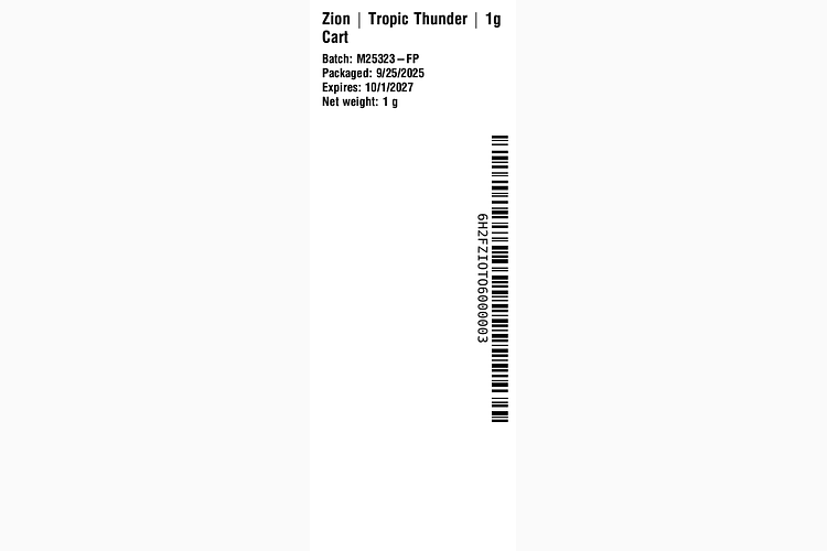 Tropic Thunder by Zion