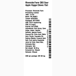 CBD Sour Apple Hygge Chews by Riverside Farm