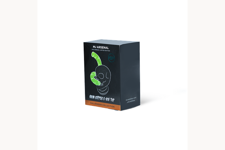 Grim Ripper | Puffco Peak Replacement Glas | Skull + Worm by MJ Arsenal