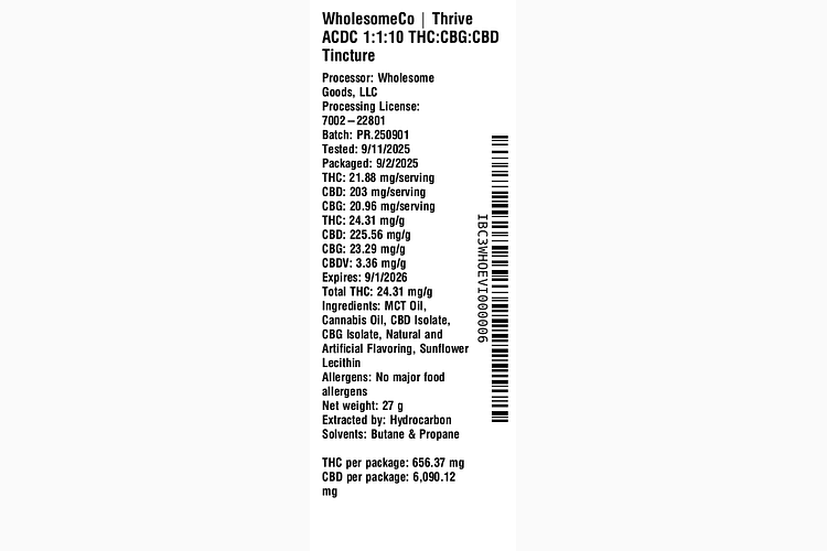 Thrive ACDC by WholesomeCo