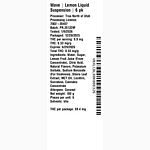 Lemon Liquid Suspension by Wave