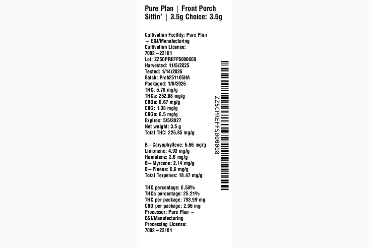 Front Porch Sittin' by Pure Plan