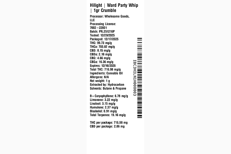 Ward Party Whip by Hilight