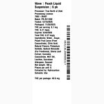 Peach Liquid Suspension by Wave