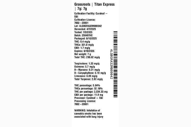 Titan Express by Grassroots