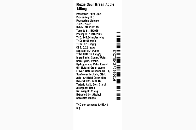 Sour Green Apple by Moxie