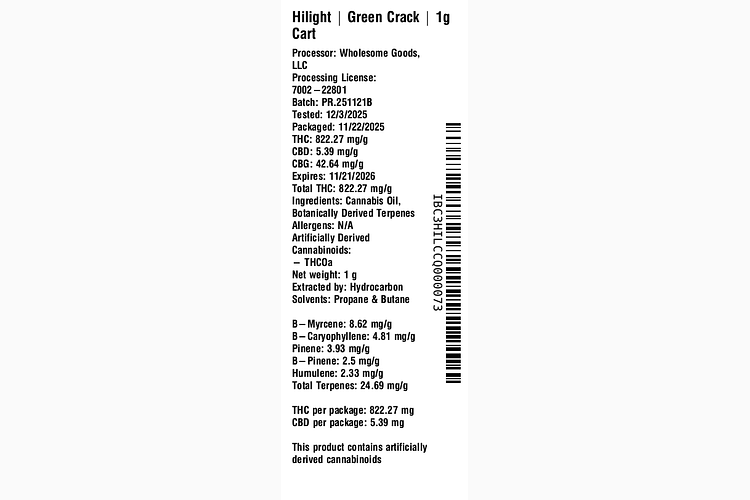 Green Crack by Hilight