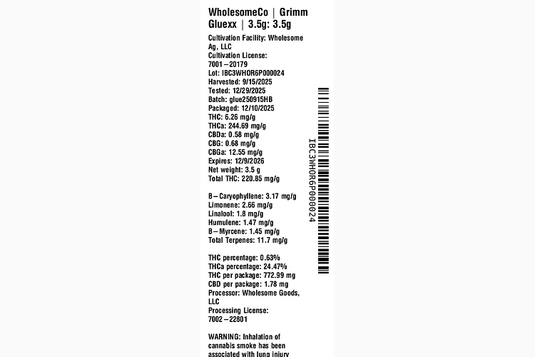 Grimm Gluexx by WholesomeCo