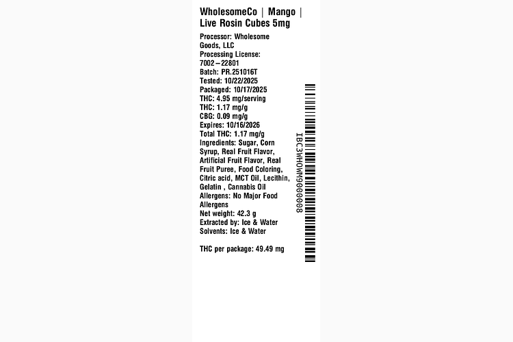 Mango by WholesomeCo