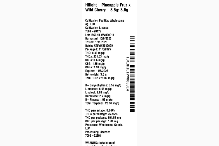 Pineapple Fruz x Wild Cherry by Hilight