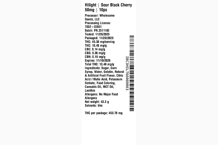 Sour Black Cherry by Hilight