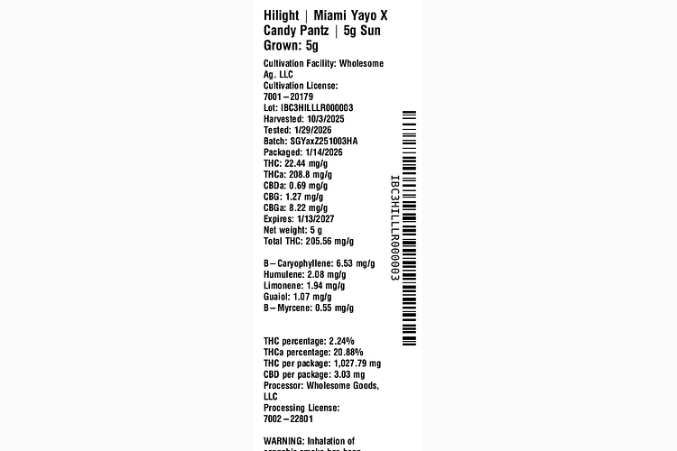 Miami Yayo X Candy Pantz by Hilight