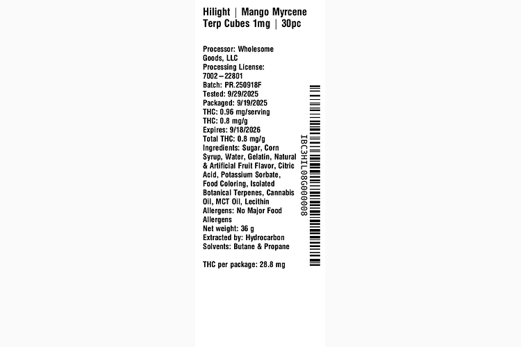 Mango Myrcene Terp by Hilight