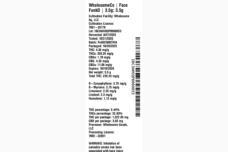 Face FunkD by WholesomeCo