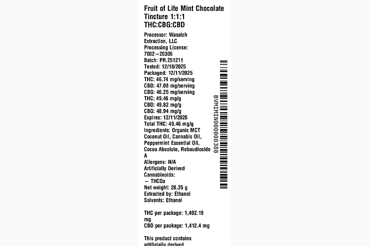 Mint Chocolate by Fruit of Life