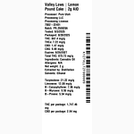 Lemon Pound Cake by Valley Lows