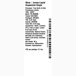 Lemon Liquid Suspension by Wave