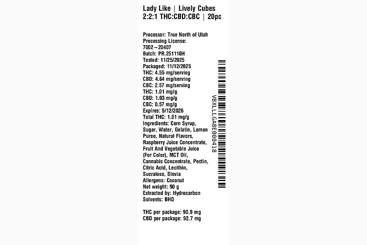 Lively Cubes by Lady Like