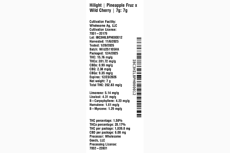 Pineapple Fruz x Wild Cherry by Hilight