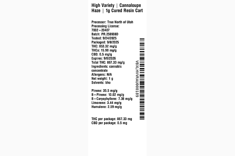 Cannaloupe Haze by High Variety