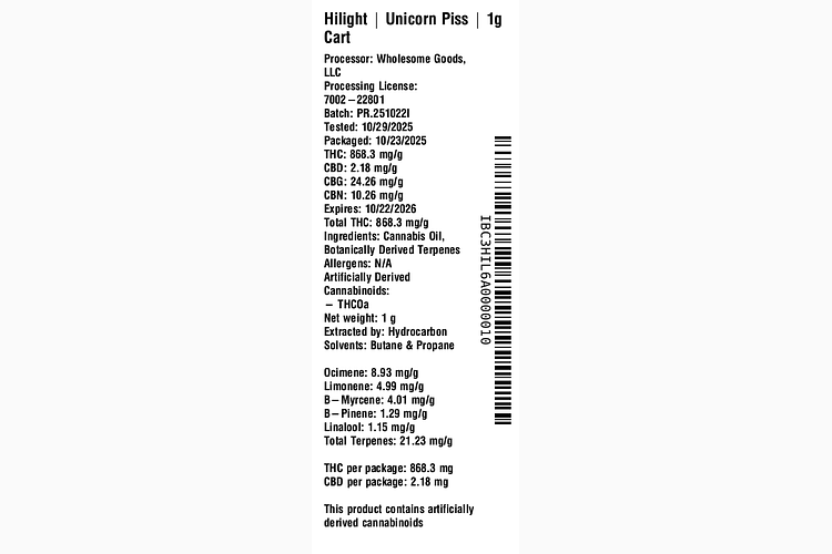 Unicorn Piss by Hilight