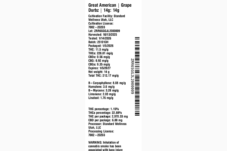 Grape Durbz by Great American