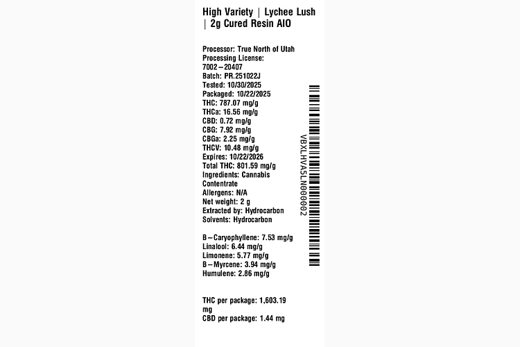 Lychee Lush by High Variety