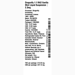 1:1 RAD Vanilla Mint Liquid Suspension 2.5mg by Dragonfly