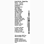 Rasta Pop Rocks by Fruit of Life