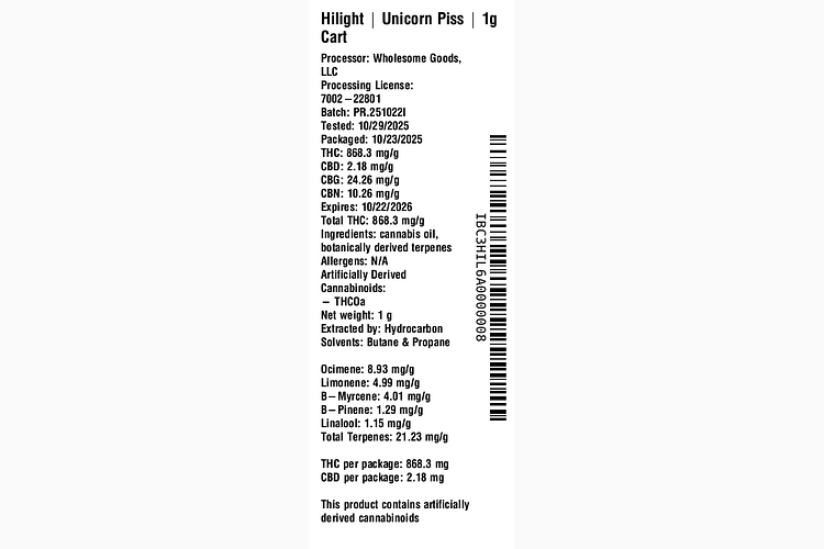 Unicorn Piss by Hilight