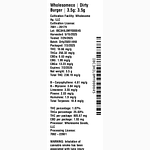 Dirty Burger by WholesomeCo