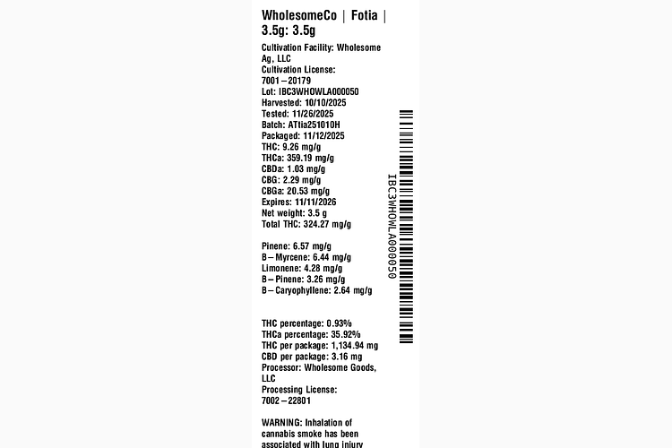 Fotia by WholesomeCo