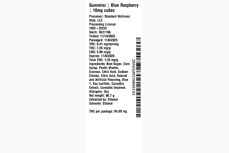 Blue Raspberry by Gummiez