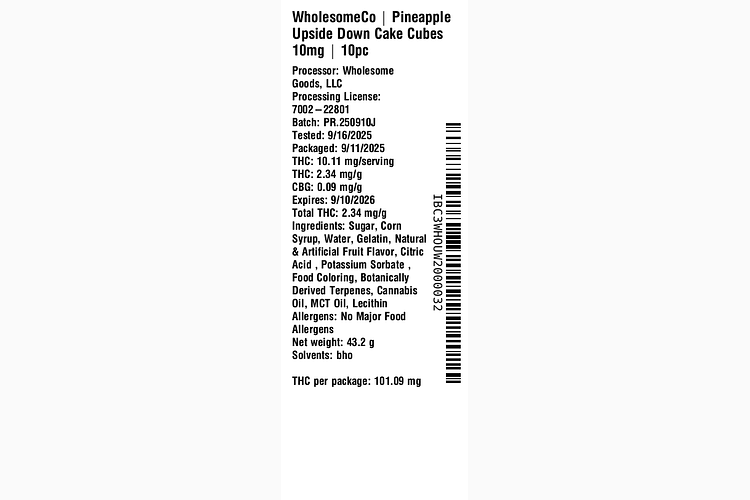 Pineapple Upside Down Cake by WholesomeCo