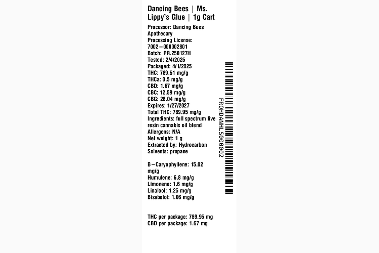 Ms. Lippy's Glue by Dancing Bees Apothecary