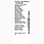 Blue Raspberry by Pure Plan