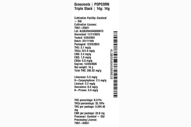 Triple Stack by Grassroots