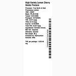 Lemon Cherry Gelato by High Variety