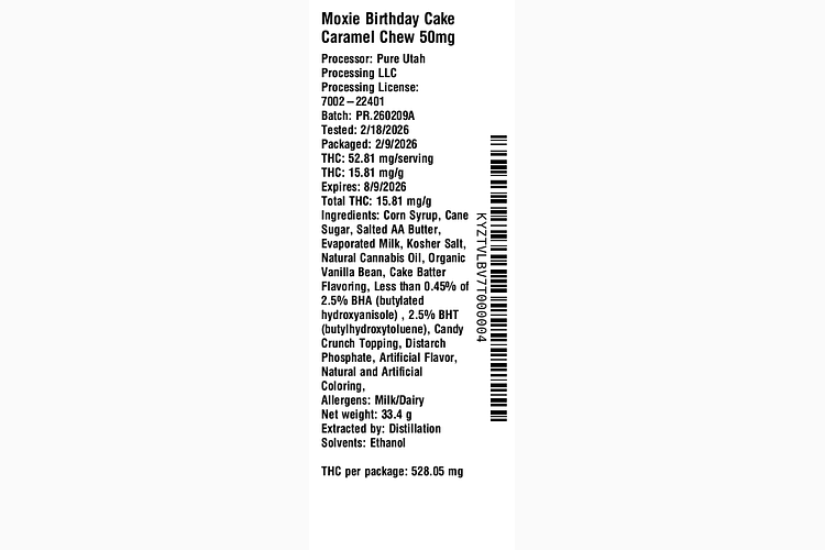 Birthday Cake Caramel Chew by Moxie