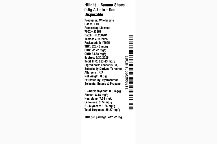 Banana Shoes All-in-One by Hilight