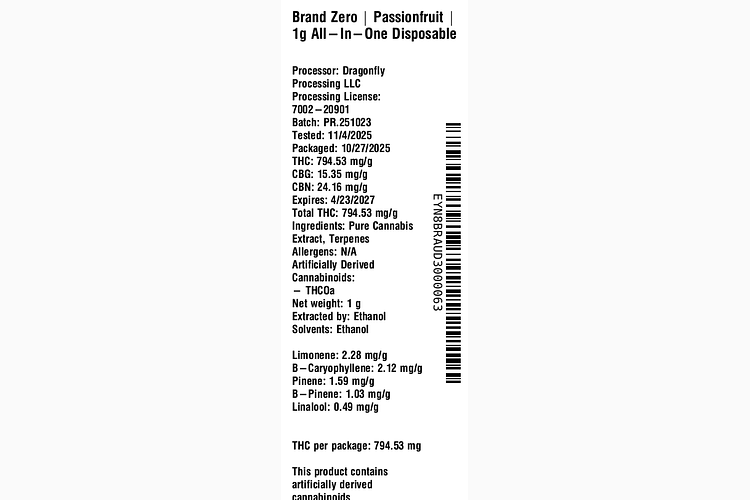 Passionfruit by Brand Zero