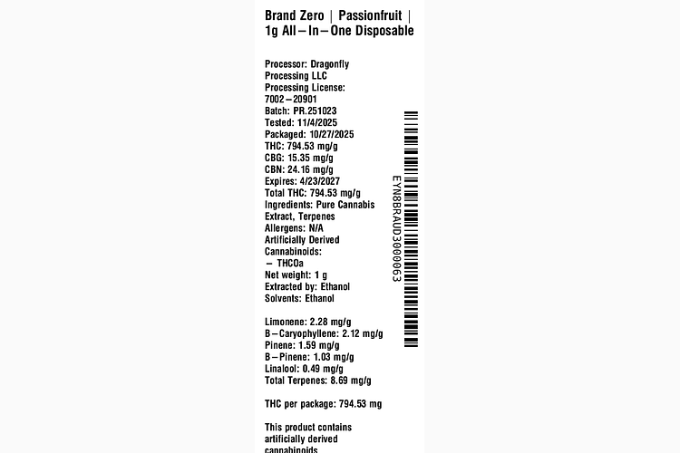 Passionfruit by Brand Zero