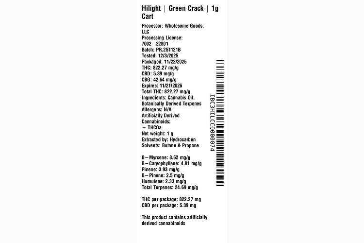 Green Crack by Hilight