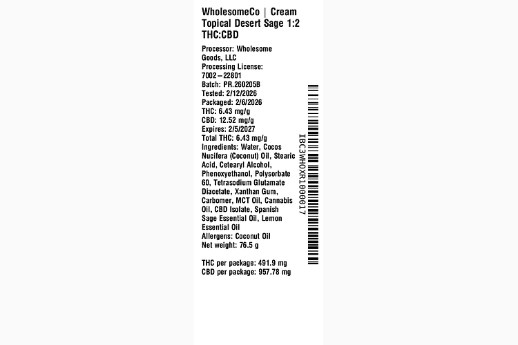 Desert Sage by WholesomeCo