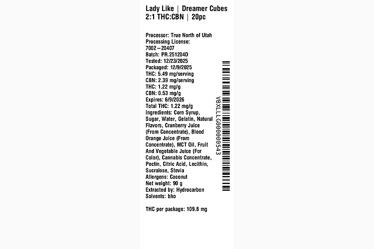 Dreamer Cubes by Lady Like